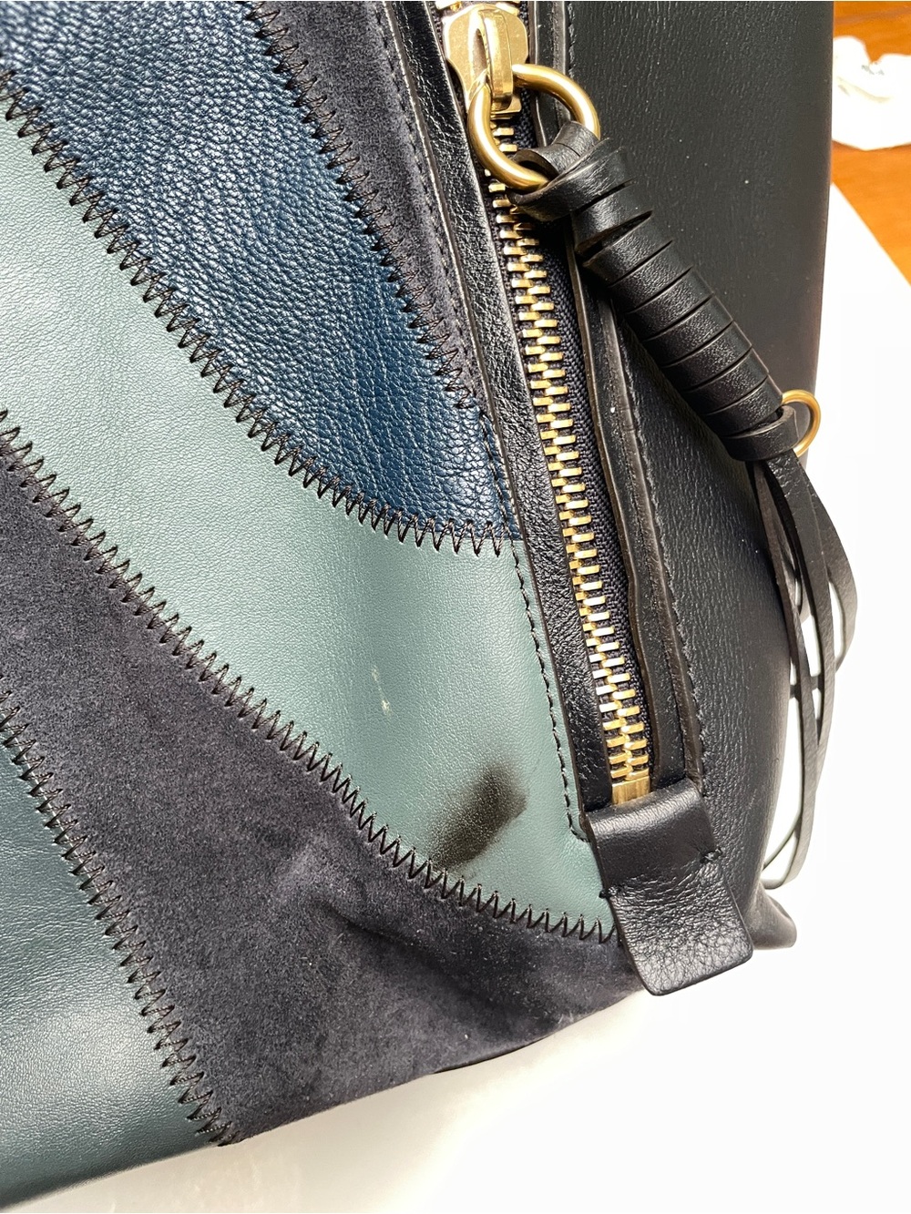 Chloe Milo Patchwork Tote - medium - Picture 8 of 13